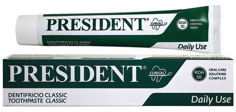 Зубна паста PresiDENT Classic для щоденного догляду 75 мл 35367789 фото