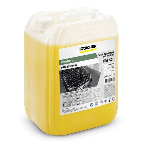 Засіб для пінного очищення Karcher для апаратів високого тиску RM 806 : 10л автошампунь (9.610-749.0) 9.610-749.0 фото