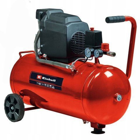 Воздушный компрессор Einhell TC-AC 190/50/8 на 50 литров масляная смазка 4007332 фото