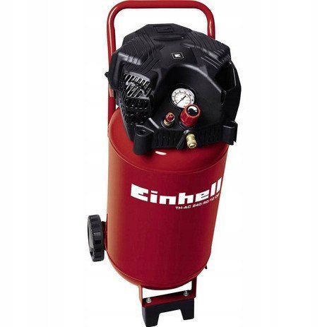 Безмасляный мобильный компрессор Einhell TC-AC 240/50/10 OF с прямым приводом 4010393 фото