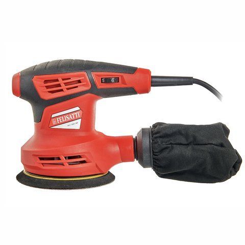 Эксцентриковая шлифмашина (орбитальная) Felisatti ЭШМ-125/280Е F87412: 280 Вт, 13000 об/мин VSE F87412 VSE фото