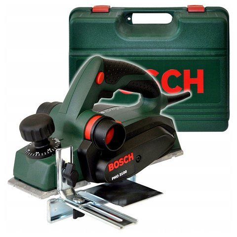 Профессиональный рубанок электрический Bosch PHO 3100:750 Вт, ширина/глубина обработки 82мм/0-3,1мм VSE 0603271100 VSE фото