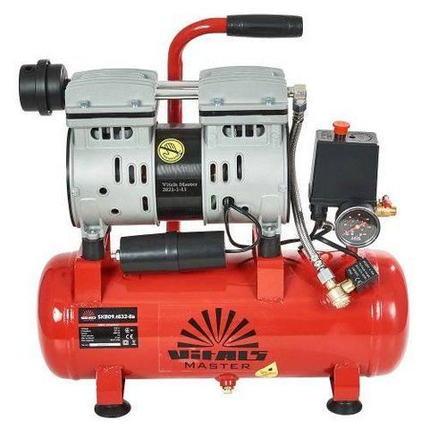 Компресор безмасляний Vitals Master SKB09.t632-8a 8 бар 65 л/хв 9 літрів 000151340 фото