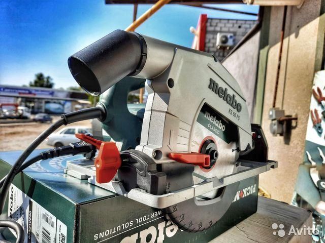 Мощная ручная дисковая пила по дереву Metabo KS 66 FS : 1500 Вт, круг 190мм циркулярная пила 601066000 VSE 601066000 VSE фото