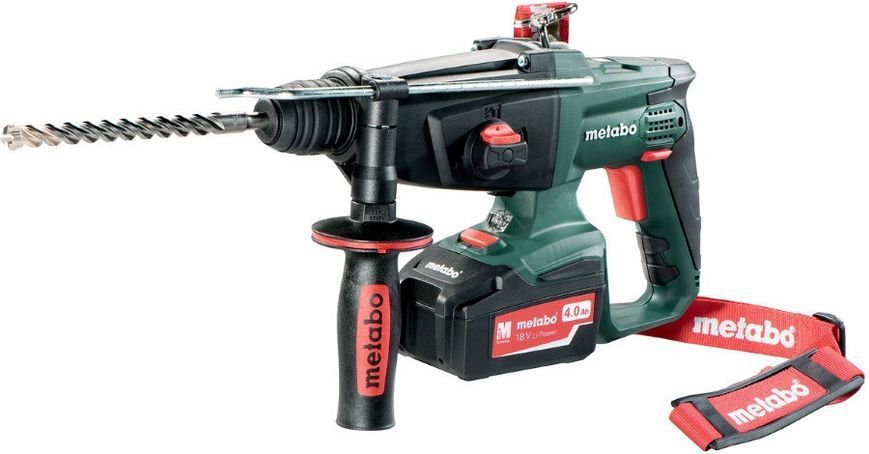 Потужний акумуляторний перфоратор Metabo KHA 18 LTX : 2.2 Дж, 18В акум 2ампера і зарядка (600210890) 600210890 фото