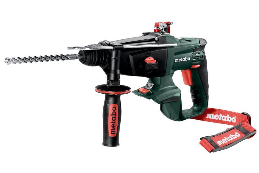 Потужний акумуляторний перфоратор Metabo KHA 18 LTX : 2.2 Дж, 18В акум 2ампера і зарядка (600210890) 600210890 фото