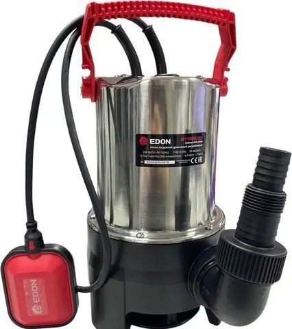 Дренажний насос Edon Q1100S/35 : 1100 Вт, 208 л/хв, чиста/грязна вода (Q1100S/35) Q1100S/35 фото