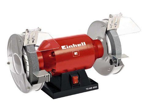 Потужний точильний верстат (електроточило) Einhell TC-BG 200 : 400 Вт 200мм круг заточний верстат настільний електронаждак 4412820 4412820 VSE фото