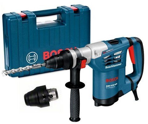 Профессиональный ударный электрический перфоратор Bosch GBH 4-32 DFR : 900 Вт, 4,2 Дж (0611332100) VSE 0611332100 VSE фото