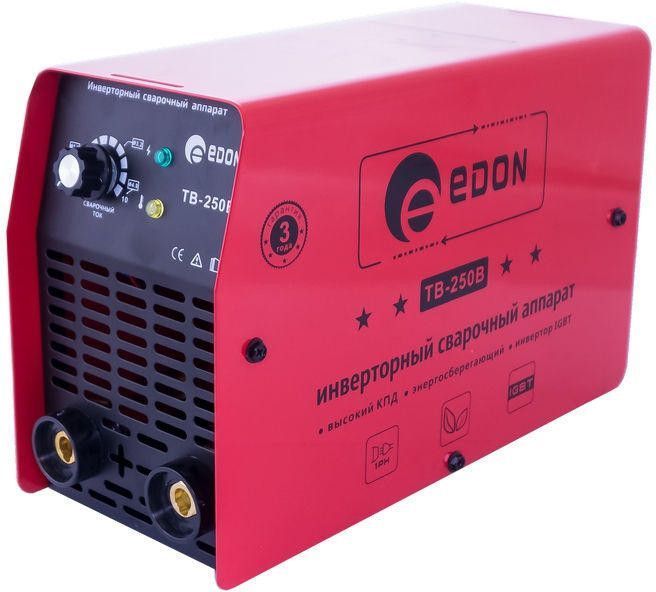 Сварочный инверторный аппарат (сварка) Edon TB-250B: 4.5 кВт, 250 А + маска хамелеон в подарок! VSE TB-250B VSE фото