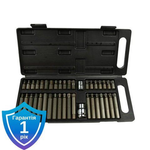 Набор бит в кейсе GEKO G10035 TORX, SPLINE 40 шт 0574 фото
