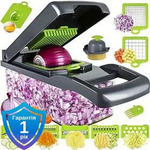 Овочерізка слайсер для овочів і фруктів Bass Polska BH 10247 1.2 л 0913 фото