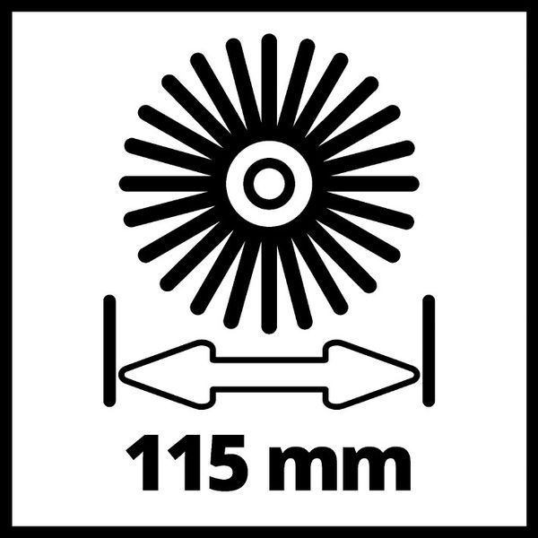 Щітка для Einhell PICOBELLA (3424121) 3424121 фото