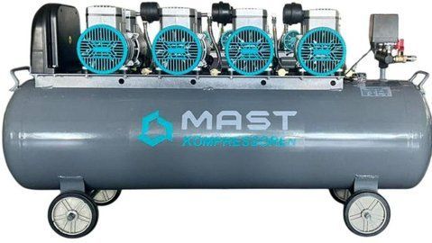 Безоливний поршневий компресор Mast MOF1680/4x1500-160L 1016 л/хв 6 кВт 8 барів MOF1680/4x1500-160L фото