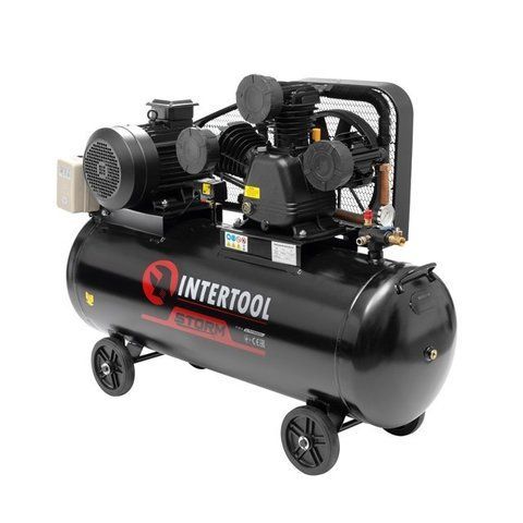 Компрессор INTERTOOL PT-0040, 200 л, 7,5 кВт, 380 В, 8 атм, 1050 л/мин. 3 цилиндра VSE 2096 VSE фото