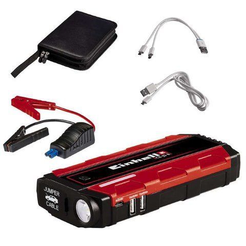 Автомобільний пуско-зарядний пристрій для акумулятора Jump-Start - Power Bank Einhell CE-JS 8 : 12V, 7 годин зарядки (1091511) VSE 1091511 VSE фото