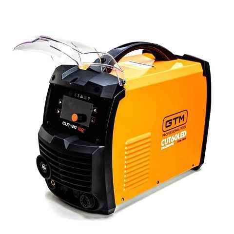 Професійний апарат плазмової різки GTM CUT-60 LCD : 220В/380В, 6.2 кВт, 8.2 кВт (50433) 50433 фото