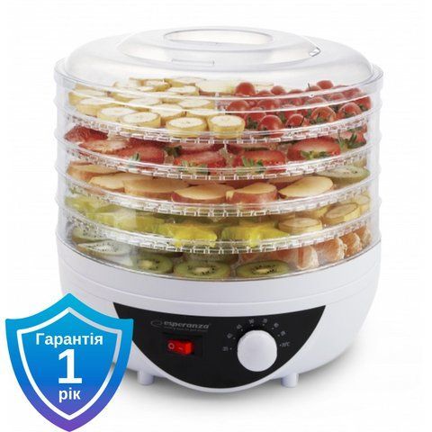 Сушарка для овочів і фруктів Esperanza EKD002 250 Вт 0722 фото