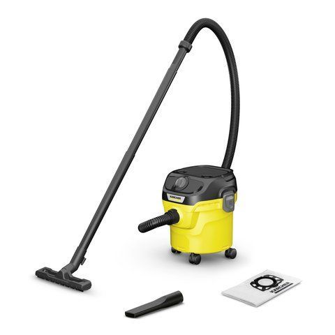 Профессиональный пылесос Karcher KWD 1 W V-12/2/18 : 1000 Вт, 12л (1.628-401.0) 1.628-401.0 фото
