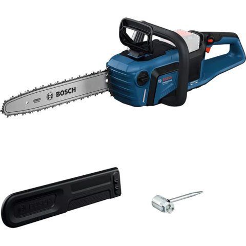 Профессиональная аккумуляторная цепная пила Bosch GKE 18V-40 Professional с АКБ 18V 5Ah+ЗУ 06008D3000 К фото
