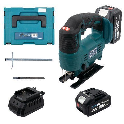 Мощный аккумуляторный лобзик PROFI-TEC PGS2080BL POWERLine: с АКБ 20V 5.0 Ah, 2900 ход/мин VSE PGS2080BL VSE фото