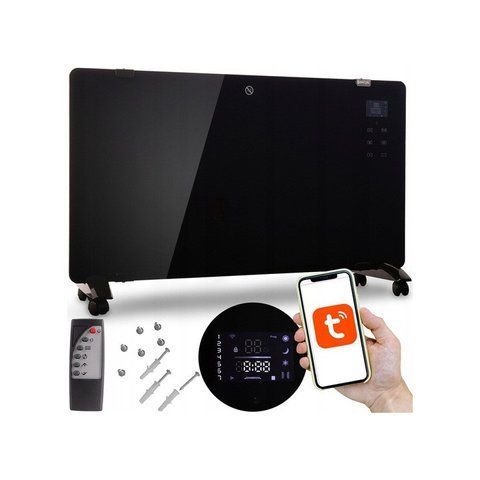 Конвекторний обігрівач 20 м2 Maltec CH5000DW: тачпад, Wi-Fi, LED дисплей, 1000/2000Вт, таймер CH5000DW фото