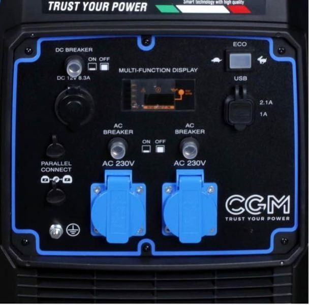 Професійний генератор інверторний бензиновий CGM 3300i : 3.0/3.3 кВт бензогенератор ІТАЛІЯ 3300i VSE фото