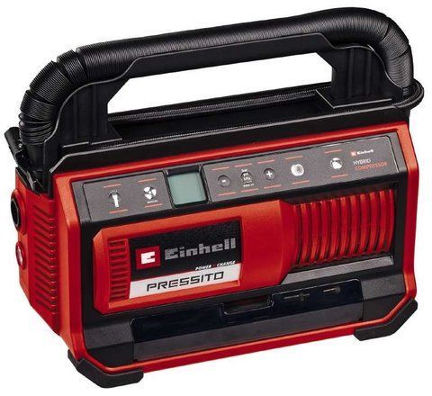 Гибридный компрессор высокого давления Einhell PRESSITO 18/25 Hybrid от сети и аккумулятора 4020430 фото
