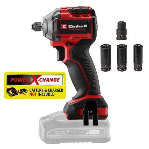 Гайковерт ударный аккумуляторный Einhell TP-CW 18/260-C Li BL - Solo (4510090) 4510090 фото