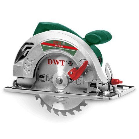 Мощная ручная дисковая пила по дереву DWT HKS12-59 : 1250 Вт, круг 190мм циркулярная пила VSE HKS12-59 VSE фото
