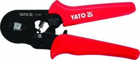 Кліщі для обтискання і зачистки проводів YATO, L= 175 ММ, AWG 23-7; 0,25-10 ММ&sup2; : YT-23051 YT-23051 VSE фото