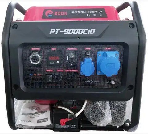 Інверторний генератор Edon PT-9000CiO : 7.0/7.5 кВт, 100% МІДНА ОБМОТКА PT-9000CiO фото