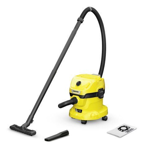 Профессиональный аккумуляторный пылесос Karcher WD 2-18: с АКБ 18V 2.5Ah, контейнер 12л (1.628-500.0 К) 1.628-500.0 К фото