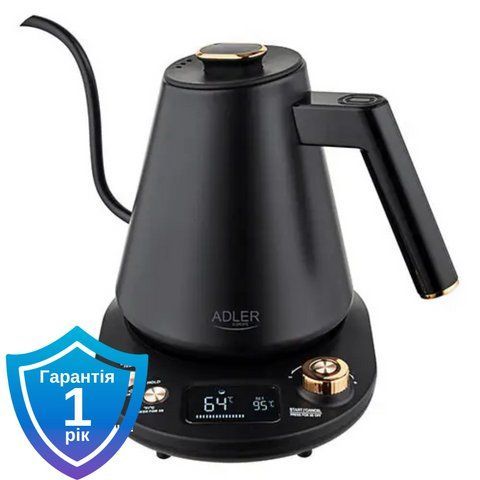 Чайник електричний Adler AD 1349 LED 1 L 5905575902535 фото