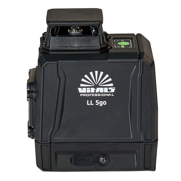 Уровень лазерный Vitals Professional LL 5go 30м, 520нм, зеленый луч, 1 вертикальная(120&deg;) и 1 горизонтальная 000162514 фото