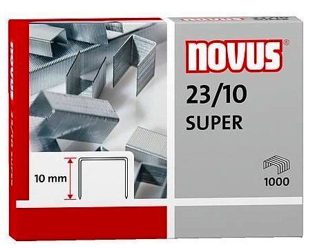 Скоби для степлера NOVUS № 23/10 SUPER ( 042-0531 ) 042-0531 фото