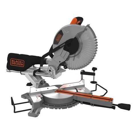 Професійна пила торцювальна мережева BLACK+DECKER BES710 : 2100 Вт, диск 254х30 мм, 5200 об/хв VSE BES710 VSE фото