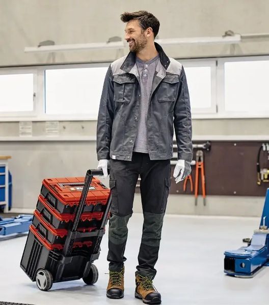 Модульні кейси для зберігання інструменту Einhell E-Case Tower навантаження до 120 кг 4540015 VSE фото