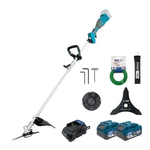 Потужна акумуляторна коса PROFI-TEC PGT9520 POWERLine : з АКБ 2шт-20V 4.0 Ah+ЗП (007882) 007882 фото