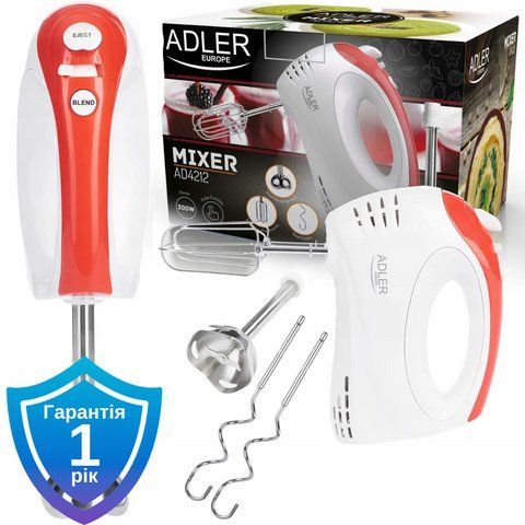 Міксер блендер Adler AD 4212 300 Вт 5908256835375 фото