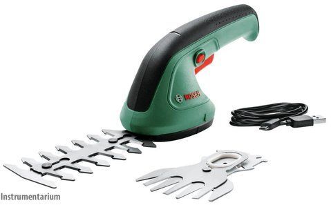 Аккумуляторные ножницы Bosch Easy Shear с кабелем Micro USB : АКБ 3.6V, 1.5 Аh 0600833303 VSE 0600833303 VSE фото