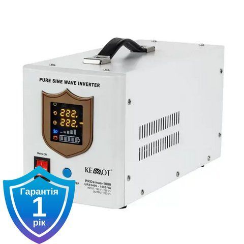 Гибридный ИБП/Инвертор Kemot URZ3406 PROsinus-1000 12V 230V 1000VA/700W 0657 фото