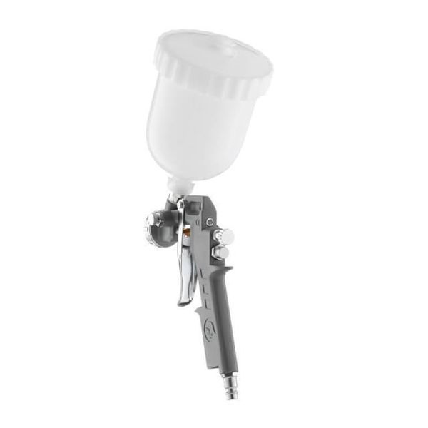 Краскопульт пневматический HP INTERTOOL PT-0204 : 190 л/мин, диаметр форсунки 1.5мм, 600 мл бачок PT-0204 фото