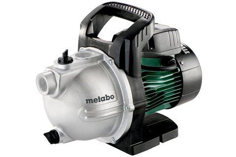 Потужний садовий поверхневий насос Metabo P 3300 G : 900 Вт, 3300 л/год, подача 45 м, тиск 4.5 бар (600963000) 600963000 VSE фото