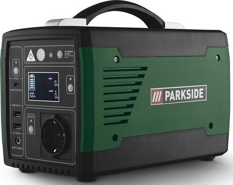 Портативна зарядна станція переносна електростанція Parkside PSGE 300 А1 300 Вт/год 1107 фото