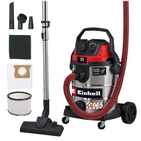 Пилосос будівельний Einhell TE-VC 2580 SACL (2347435) 2347435 фото