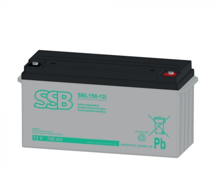 Аккумулятор AGM SSB SBL 150-12i 12V 150Ah Akumulator-12 фото