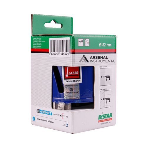 Алмазная коронка по бетону Distar 82 мм с хвостиком / SDS+ (17982445083) VSE 17982445083 VSE фото
