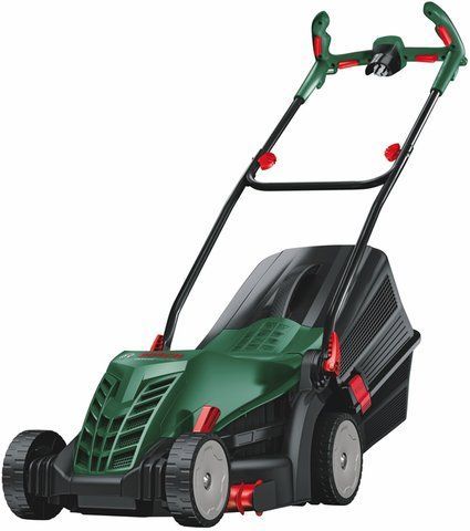 Потужна газонокосарка електрична Bosch UniversalRotak 34-405 : 1.3 кВт, ширина захвата 34 см (06008A6401) 06008A6401 фото