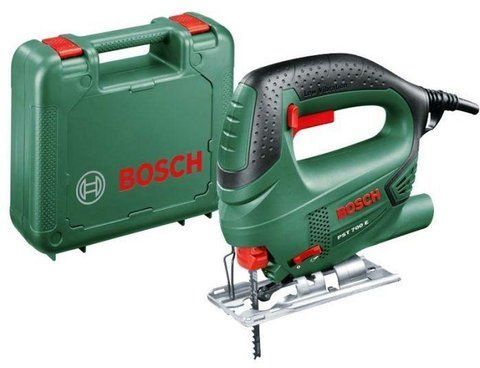 Лобзик электрический Bosch PST 700 E 06033A0020: 500Вт, глубина реза 70 мм, Система Bosch-SDS VSE 06033A0020 VSE фото